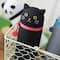 PuniLabo 9" Black Cat Stand-Up Pen Case